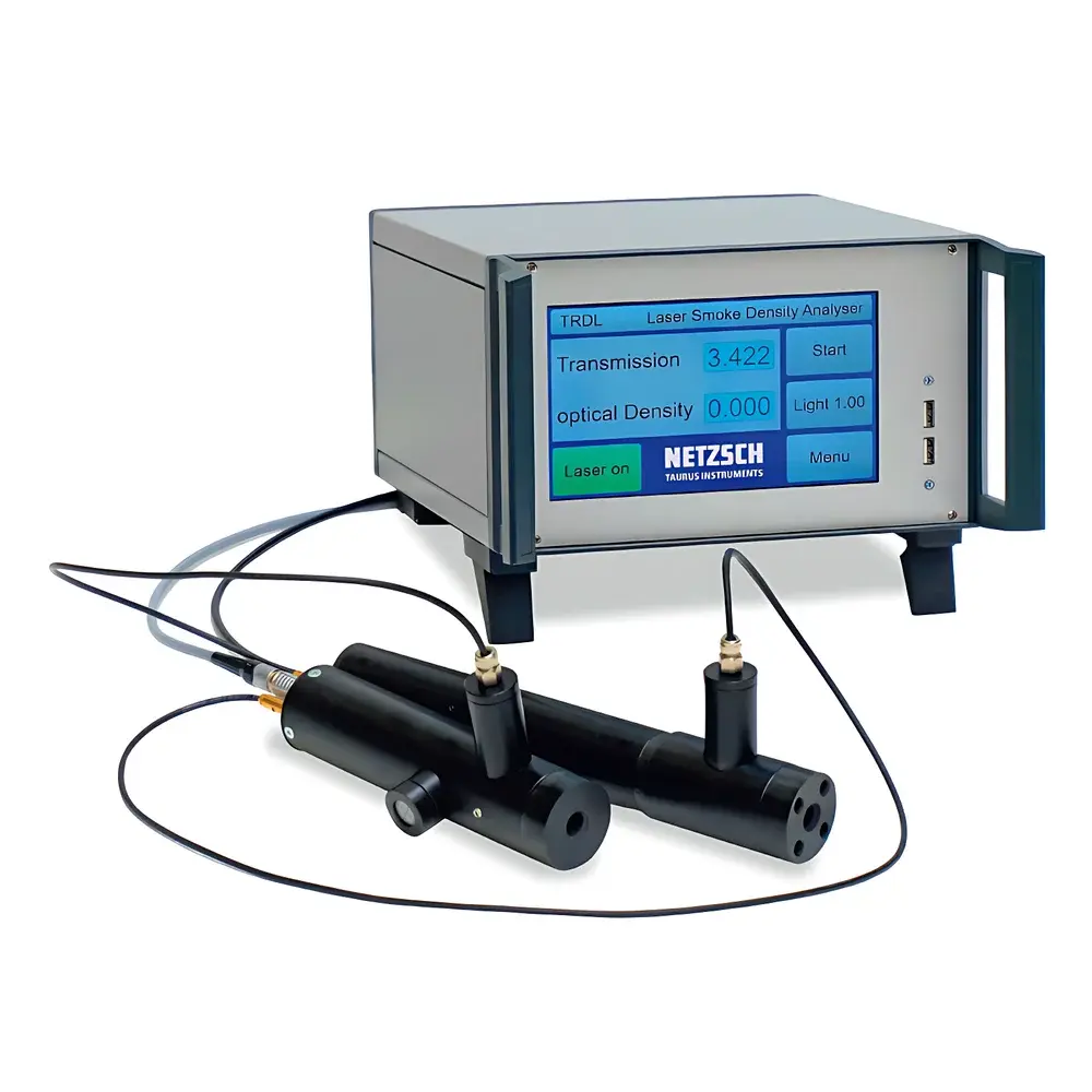 Netzsch TRDL Helium-Neon Laser Smoke Density Tester