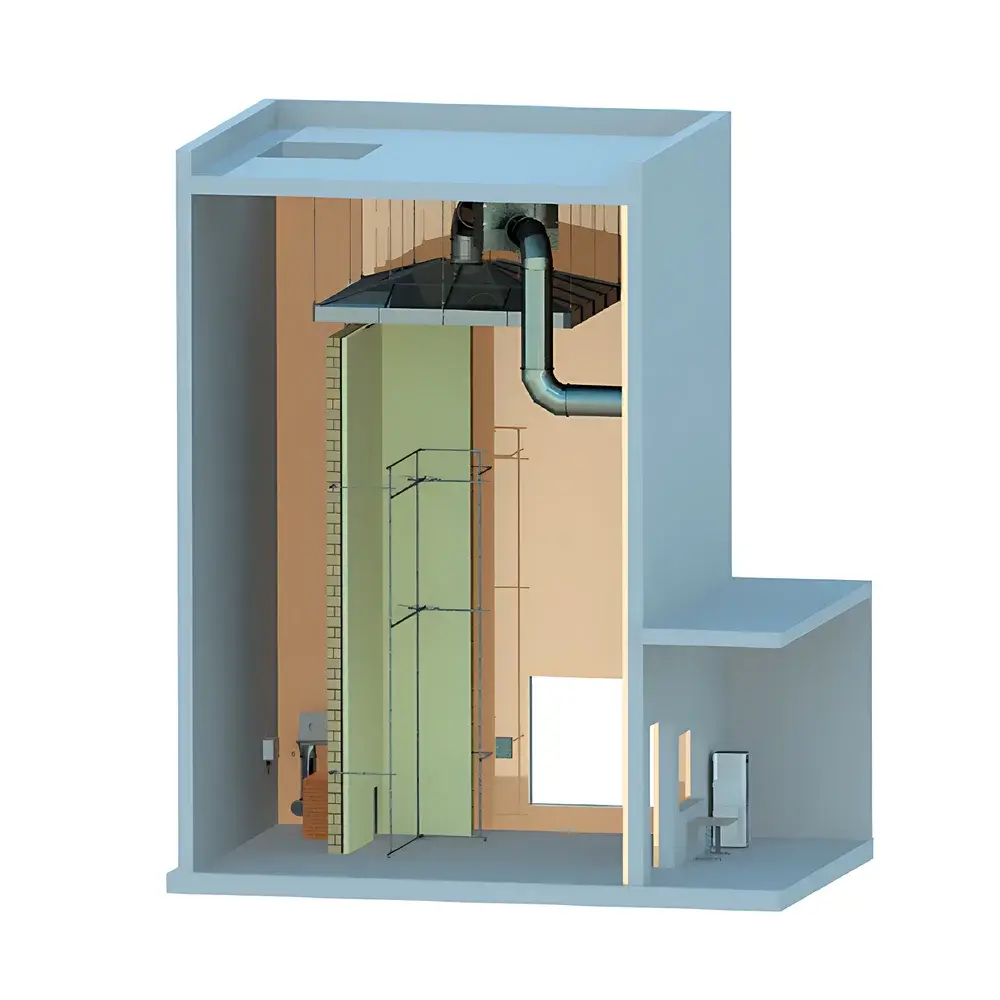 Netzsch TFP External Cladding Fire Test System