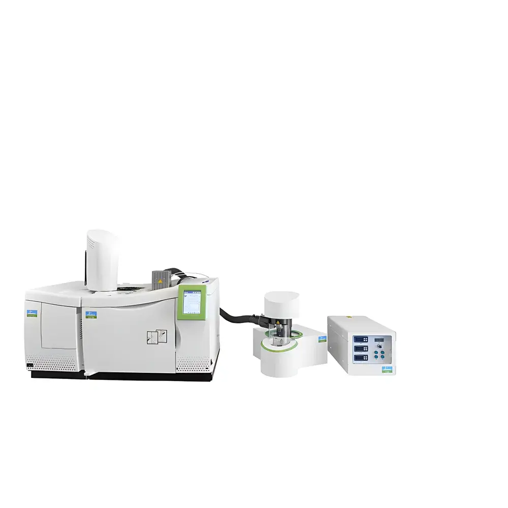 PerkinElmer TG-GC/MS Thermal Gravimetric Analysis–Gas Chromatography/Mass Spectrometry Coupled System