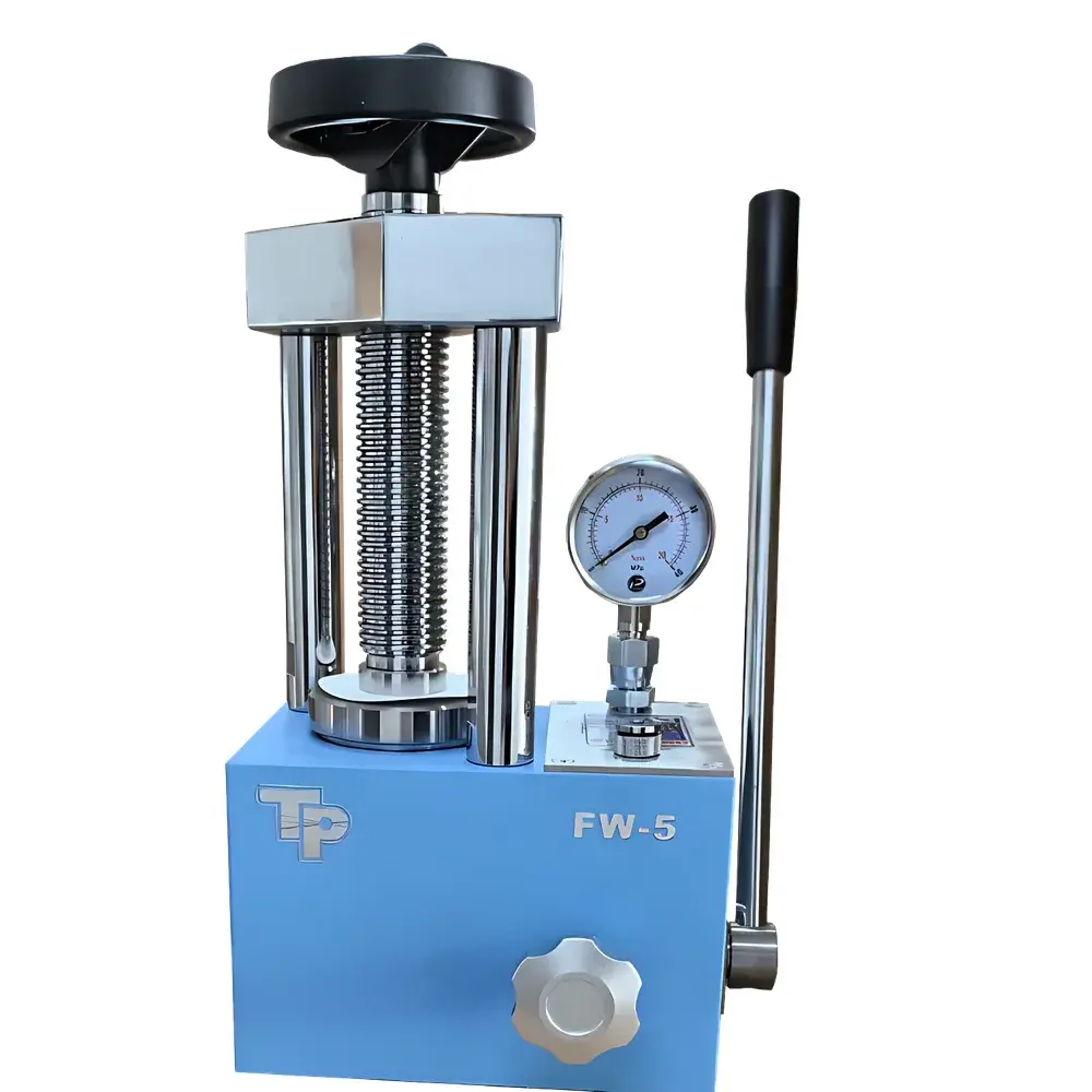 Topo FW-5 Manual Hydraulic Powder Pellet Press