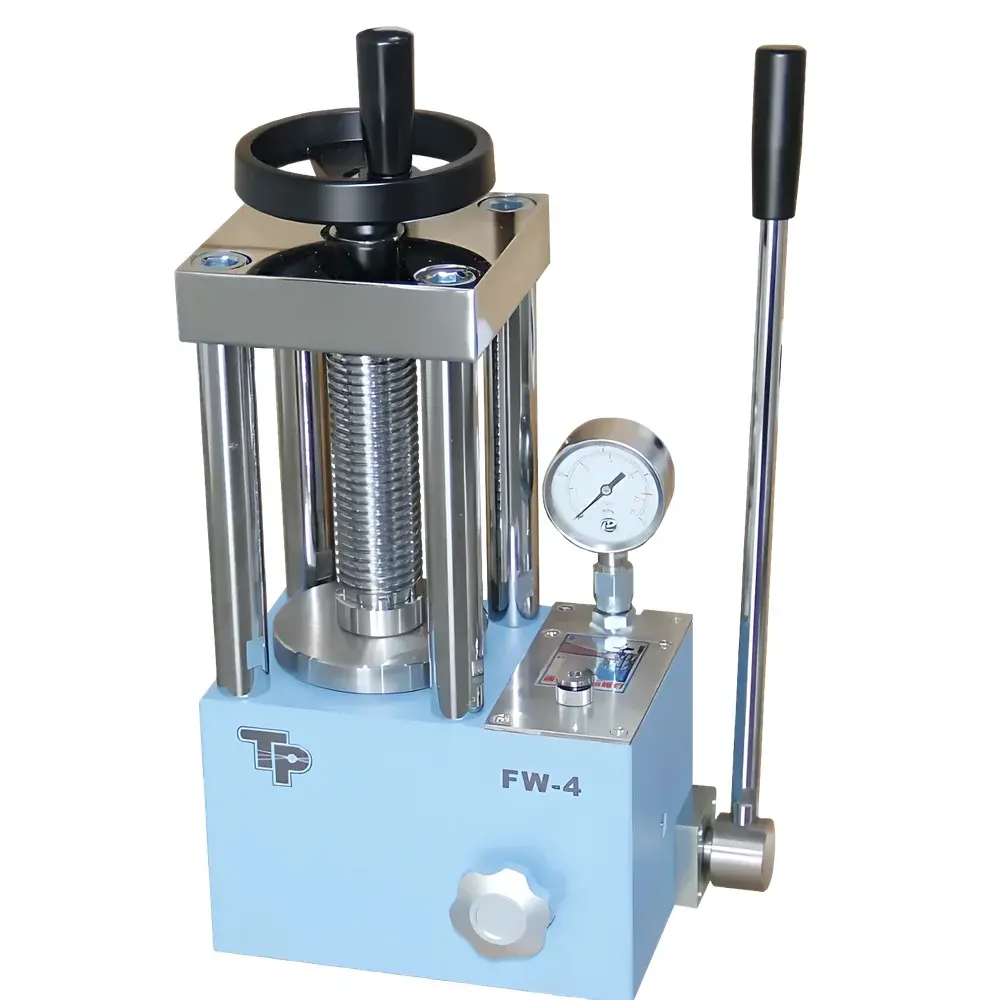 Top Instruments FW-4 Manual Powder Pellet Press