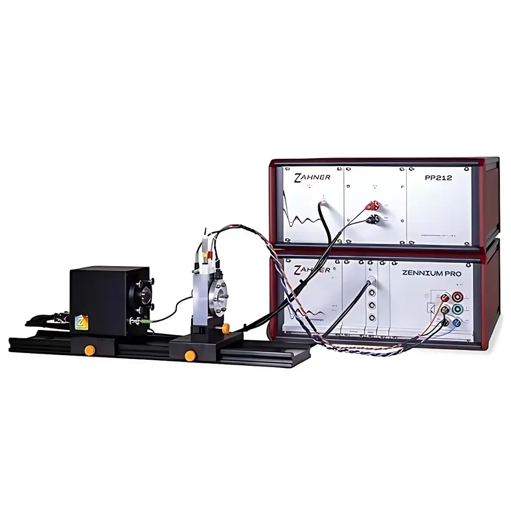Zahner CIMPS Pro Zennium Electrochemical Workstation with Controlled Intensity Modulated Photoelectrochemical Spectroscopy Capability
