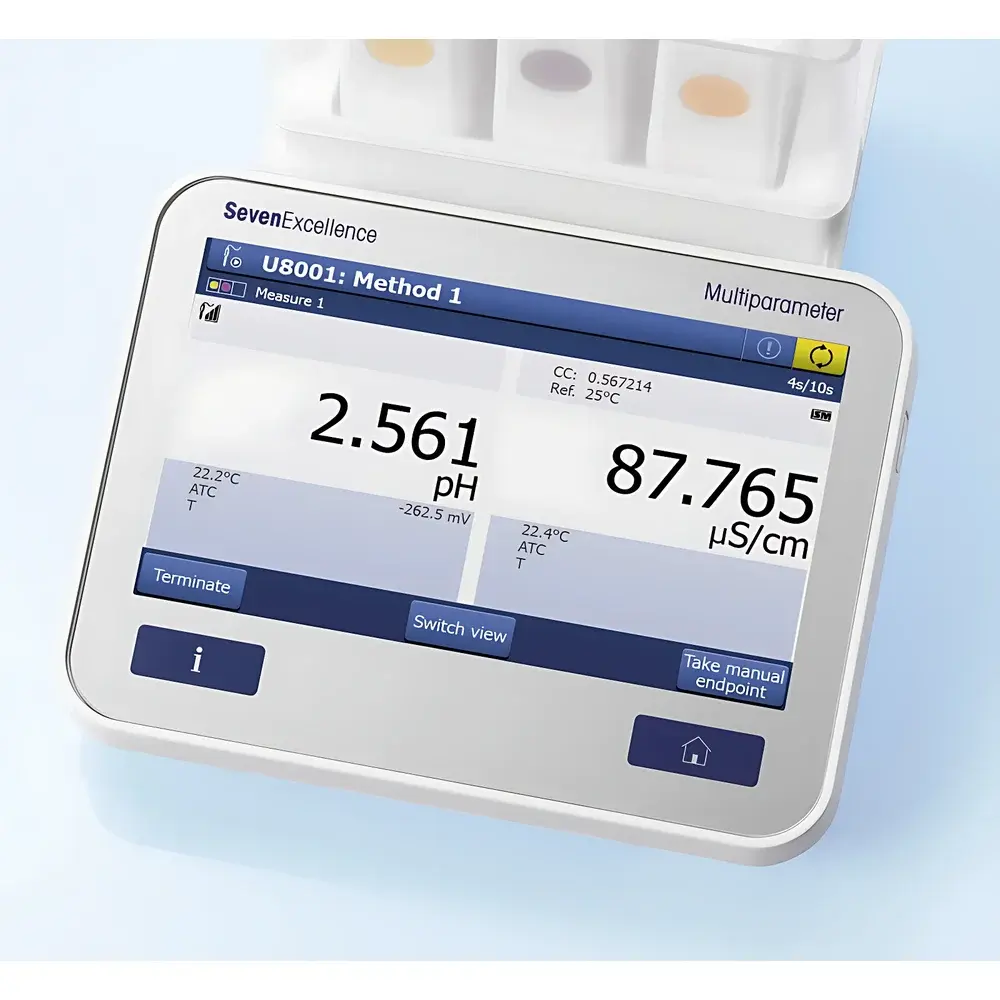 METTLER TOLEDO SevenExcellence™ pH/Conductivity/Ion/O2 Benchtop Meter Series