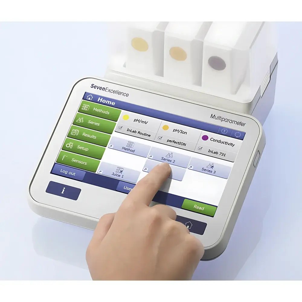 METTLER TOLEDO SevenExcellence™ pH/Conductivity/Ion/O2 Benchtop Meter Series