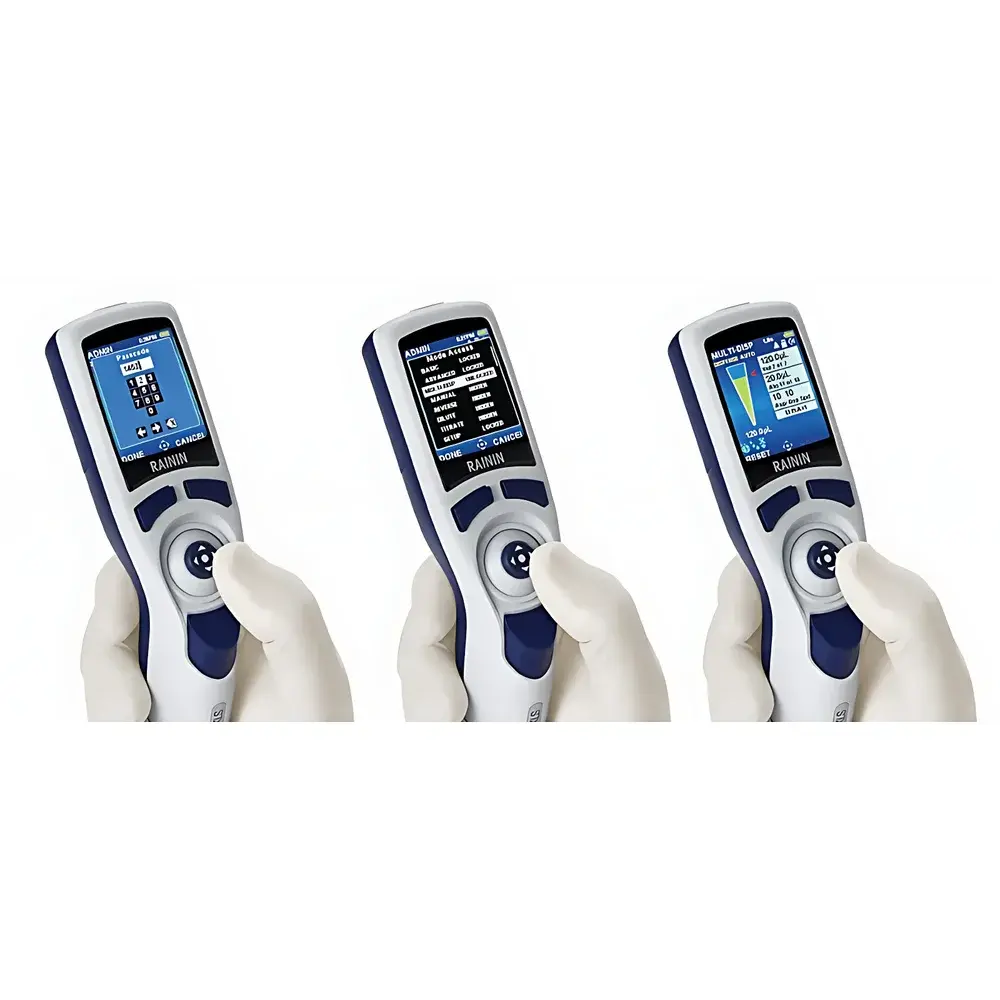 Rainin E4 XLS Adjustable Spacing Electronic Multichannel Pipette