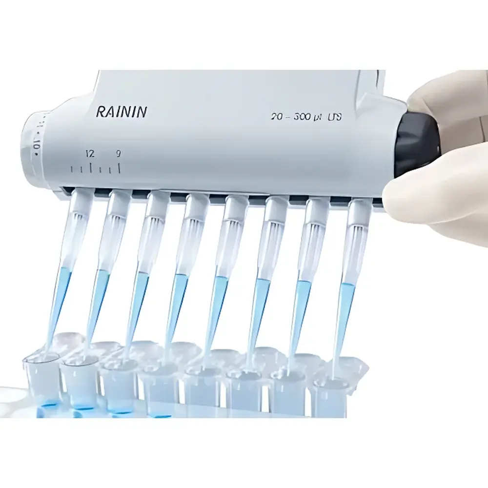 Metler Toledo Pipet-Lite XLS Adjustable Spacing Multichannel Pipette