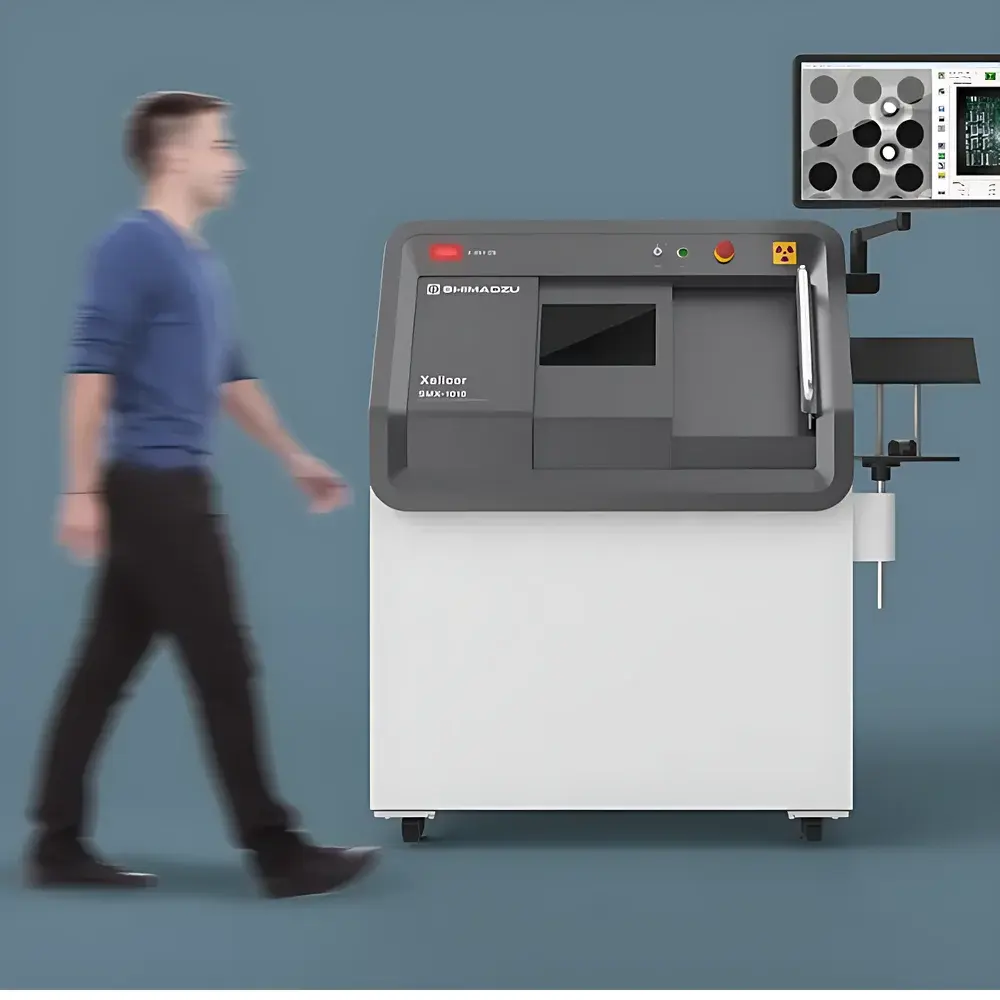 Shimadzu Xslicer SMX-1010 Microfocus X-ray Inspection System