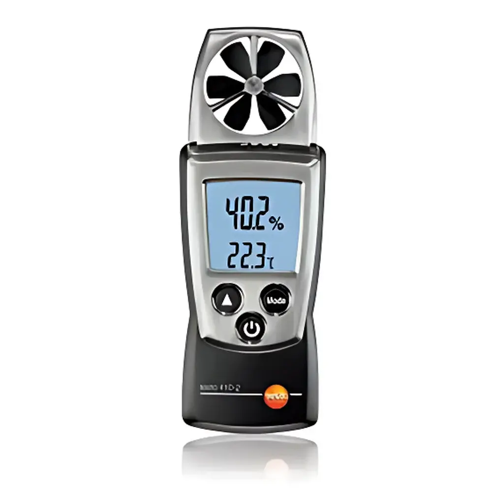 testo 410-1 Portable Vane Anemometer with Integrated NTC Air Temperature Sensor