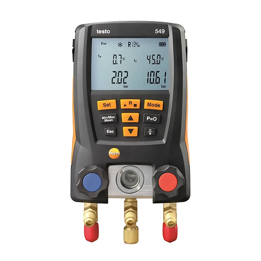 testo 549 Basic Digital Refrigerant Manifold Gauge Set