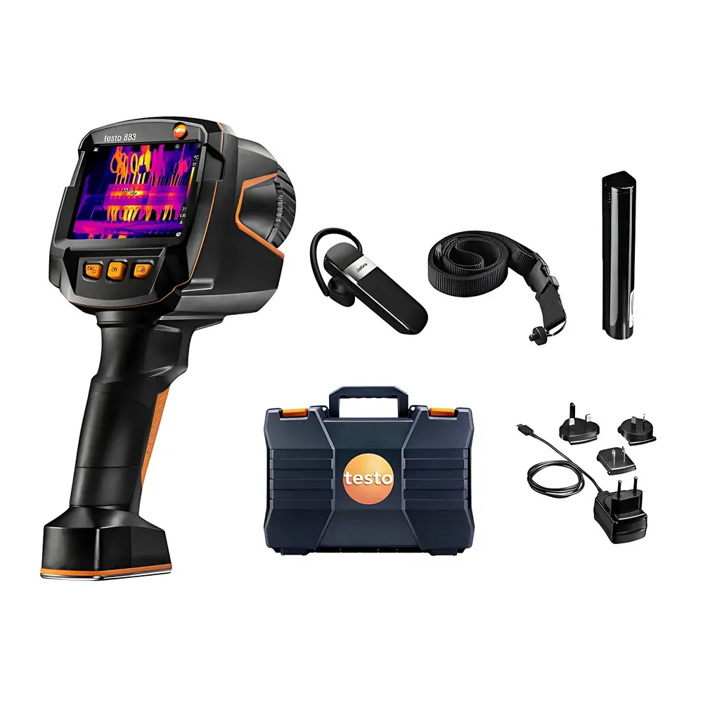 testo 883 Advanced Infrared Thermal Imaging Camera (320 × 240 IR Resolution, Manual Focus, Bluetooth/Wi-Fi Enabled)