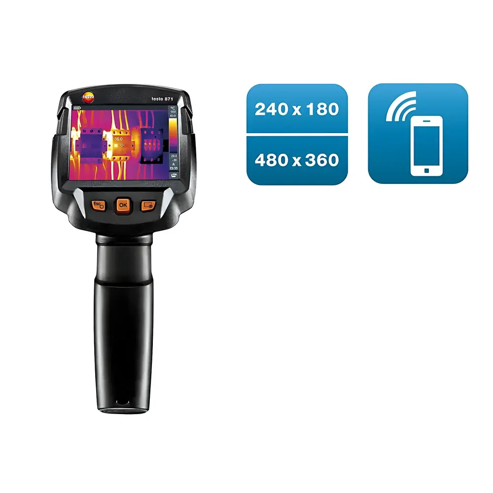 testo 871 Advanced Infrared Thermal Imaging Camera (240 × 180 IR Pixels)