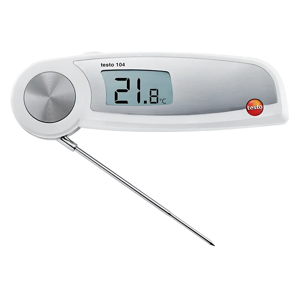 testo 104 Foldable Waterproof Food Thermometer