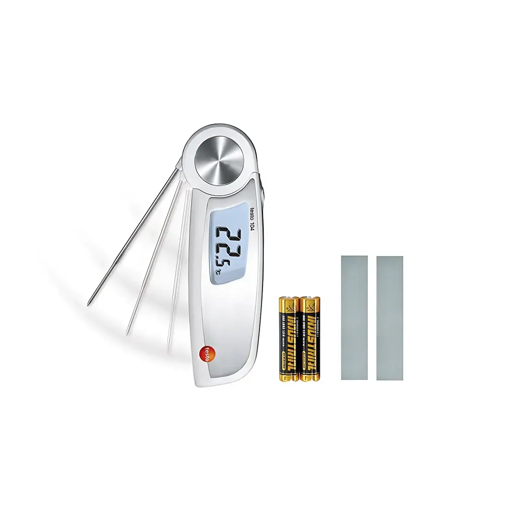 testo 104 Foldable Waterproof Food Thermometer