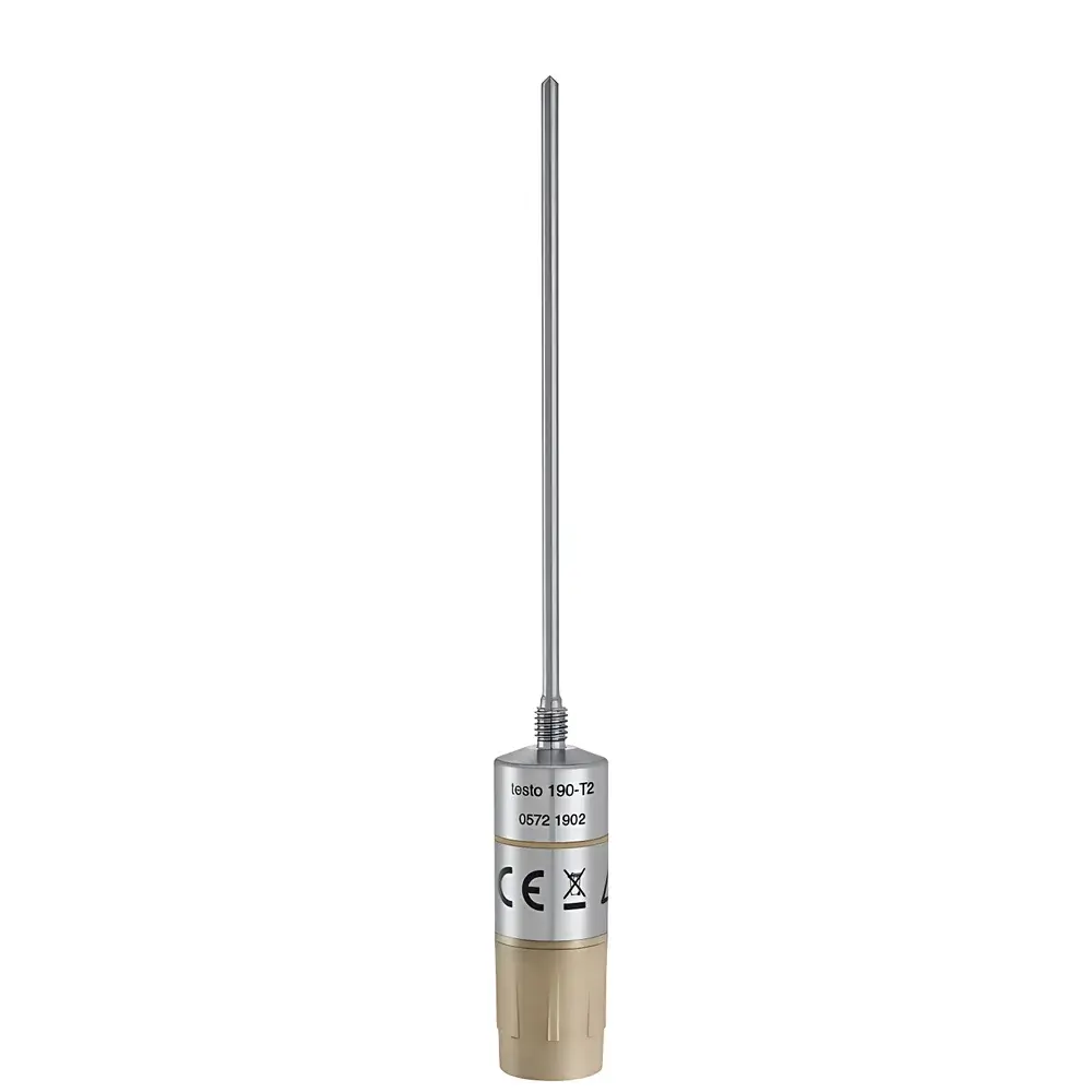 testo 190-T2 CFR-Compliant Temperature Data Logger with Rigid Long Probe