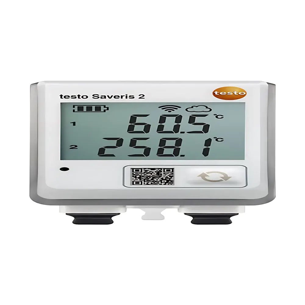 testo Saveris 2-T3 WiFi Temperature Data Logger with Dual Thermocouple Inputs (K/T/J)