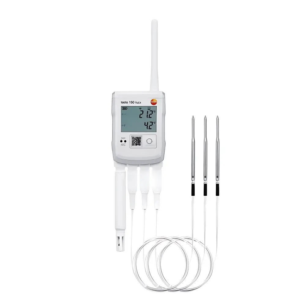 testo 150 TUC4 Temperature Data Logger Module with 4 Thermocouple Interfaces