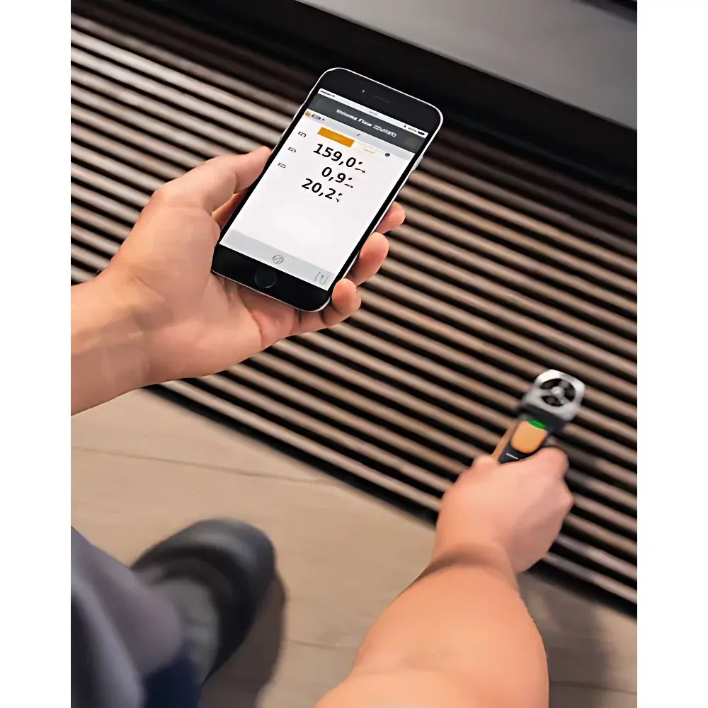 testo 410i Smart Wireless Mini Vane Anemometer