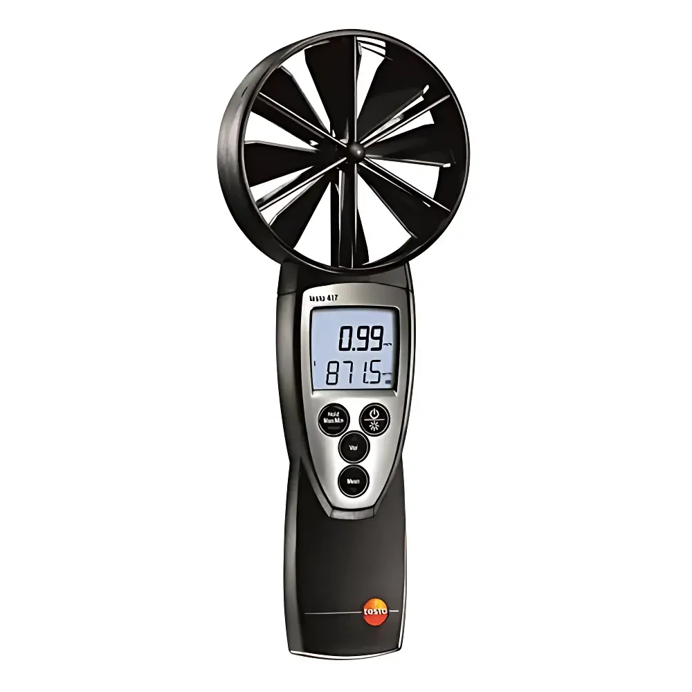 testo 417 Advanced Vane Anemometer with Integrated 100 mm Probe