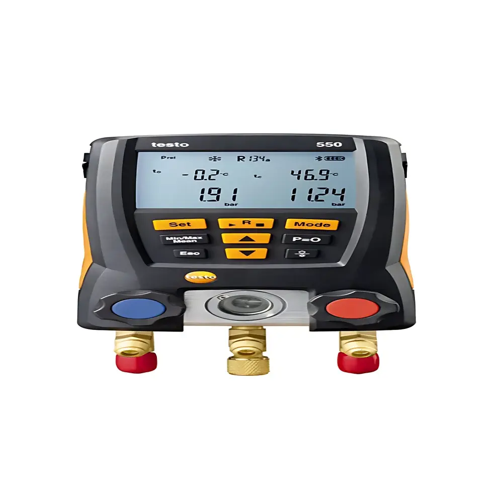testo 550 Smart Basic Refrigerant Manifold Gauge Set