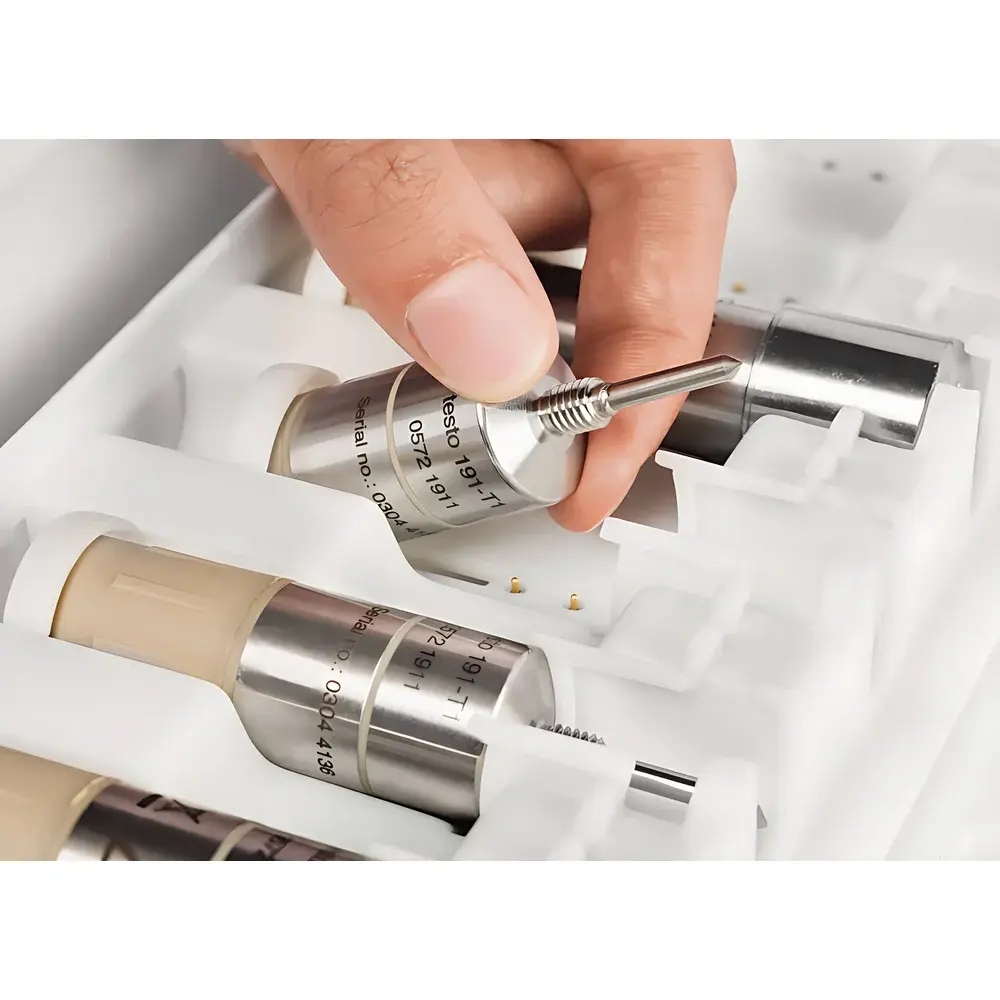 Testo 0516 1901 Compact Instrument Carrying Case with Integrated USB Readout Unit