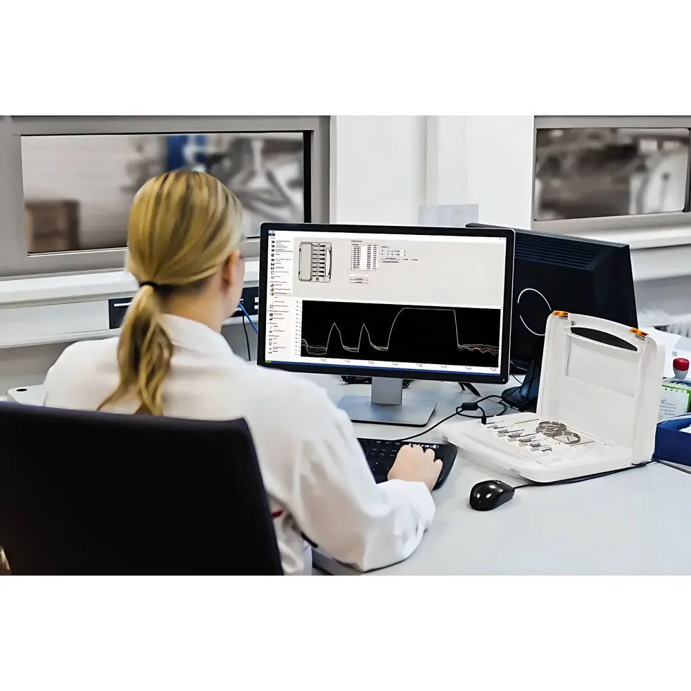 Testo 0516 1901 Compact Instrument Carrying Case with Integrated USB Readout Unit