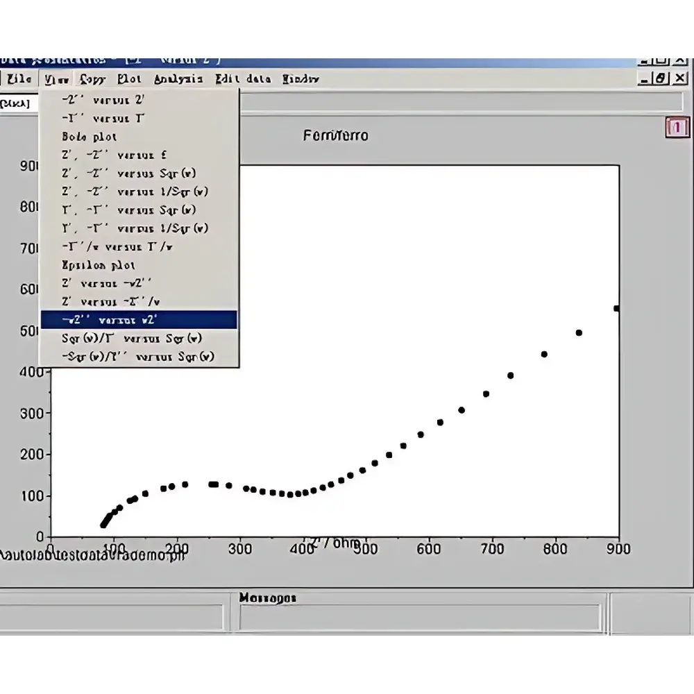 Autolab FRA Frequency Response Analysis Software for Electrochemical Impedance Spectroscopy