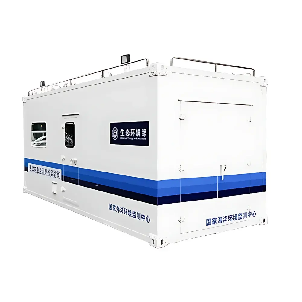 EXPEC Mobile Containerized Laboratory for ICP-MS, GC-MS, and LC-MS/MS