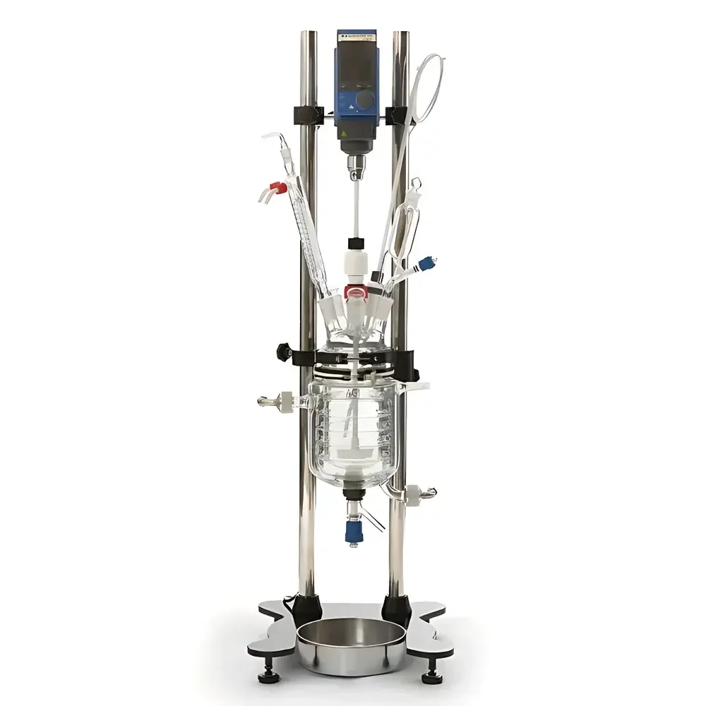 IKA 5L Dual-Jacketed Glass Reactor System