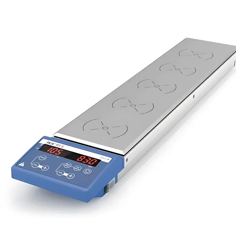IKA RT 5 Five-Position Digital Heating Magnetic Stirrer