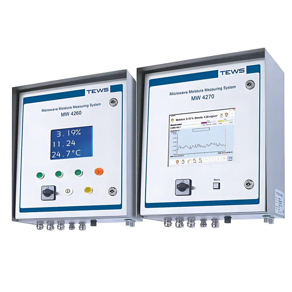 TEWS MW 4260 / MW 4270 / MW 4200 Online Microwave Moisture and Bulk Density Analyzer