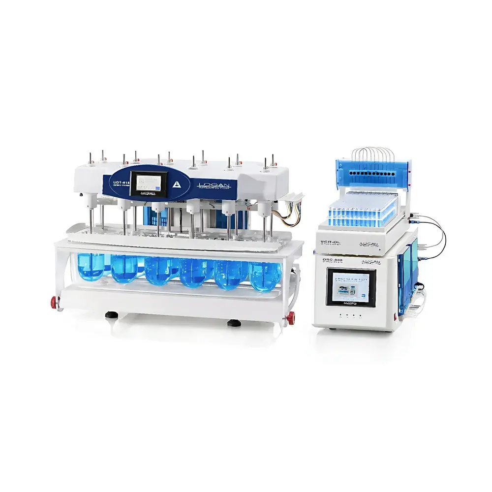 LOGAN SYSTEM 860DLA 12-Position Automated Sampling Dissolution System