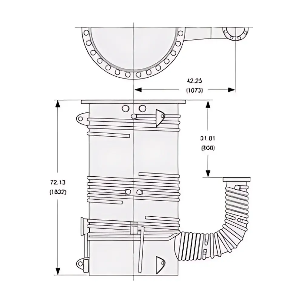 Agilent NHS-35 Oil Diffusion Vacuum Pump