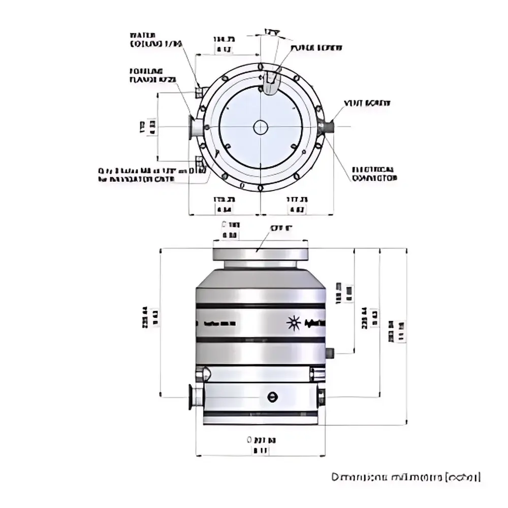 Agilent TwisTorr 404 FS Turbo-Molecular Pump