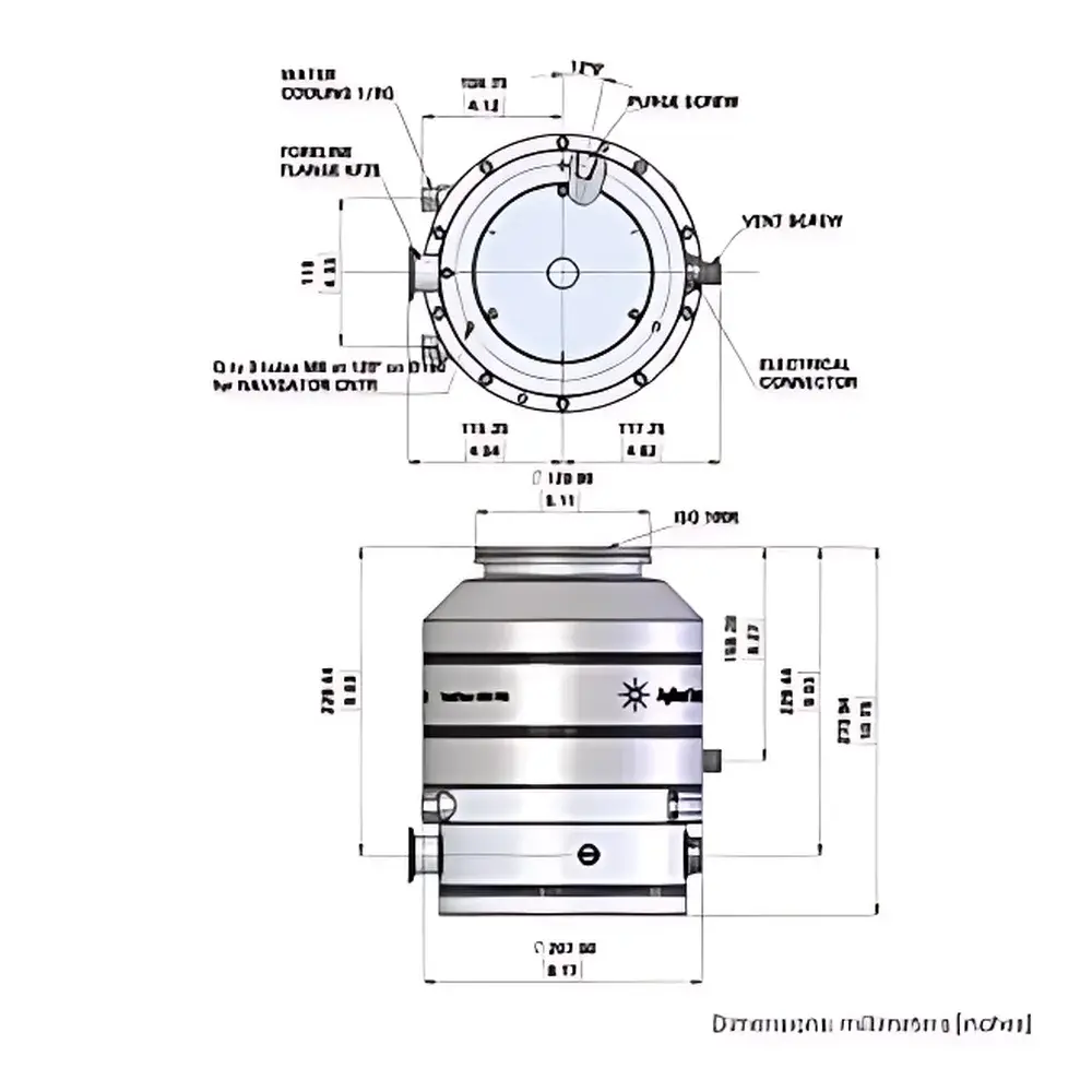Agilent TwisTorr 404 FS Turbo-Molecular Pump