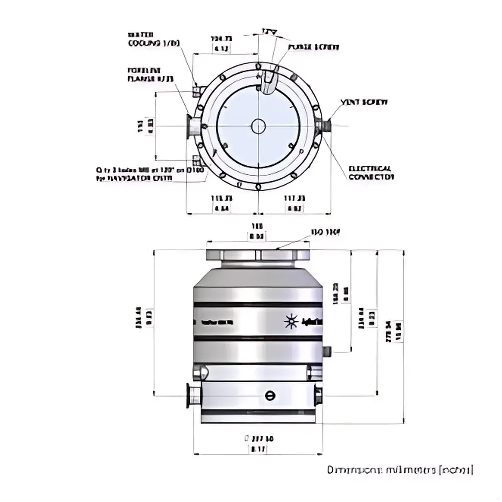 Agilent TwisTorr 404 FS Turbo-Molecular Pump
