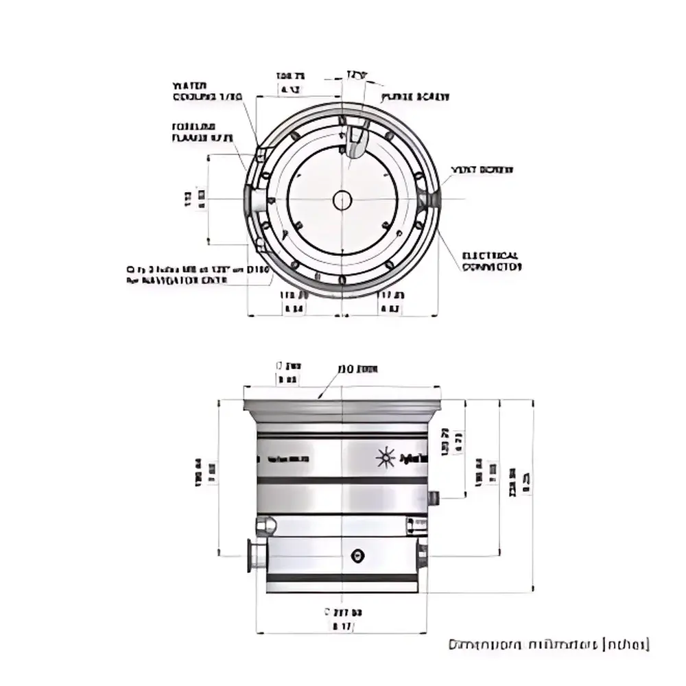 Agilent TwisTorr 804 FS Turbo Molecular Pump