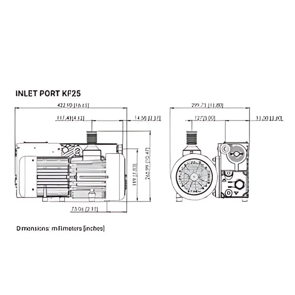 Agilent MS40+ Single-Stage Oil-Sealed Rotary Vane Vacuum Pump