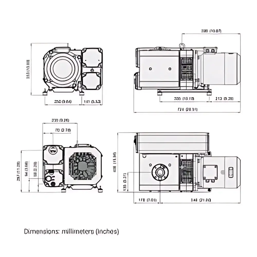Agilent Technologies MS-101 Rotary Vane Vacuum Pump