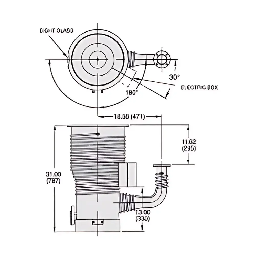 Agilent VHS-400 High-Vacuum Diffusion Pump