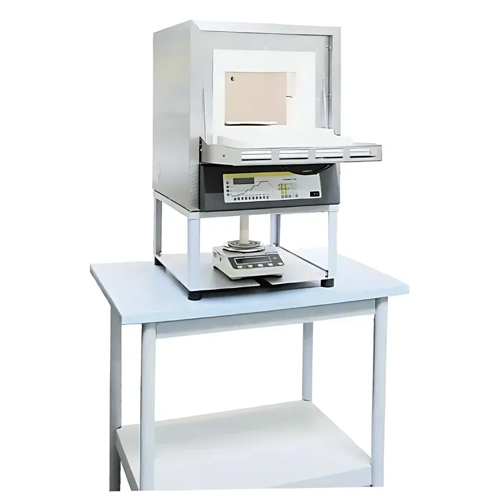 Nabertherm L 9/11/SW & LT 9/12/SW Integrated Thermogravimetric Muffle Furnace System with Precision Weighing and TGA Software