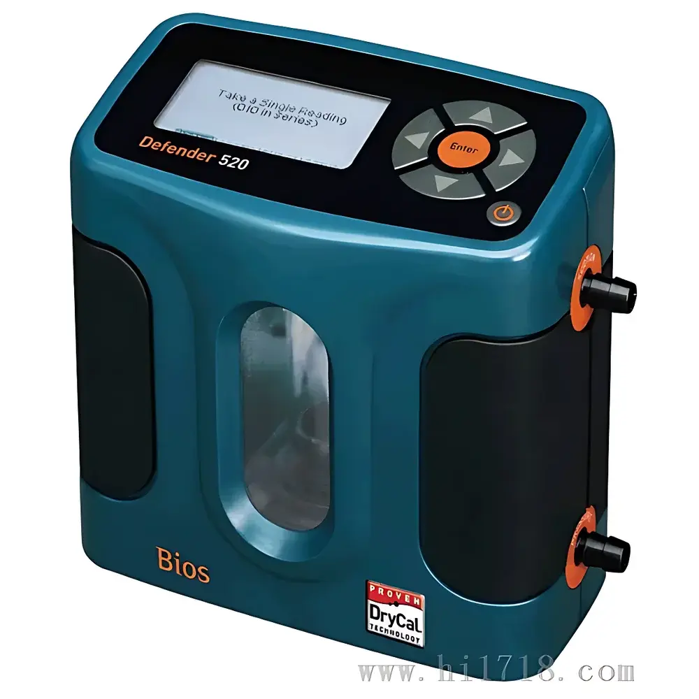 BIOS Defender 510/520/530 Dry-Cal Gas Flow Calibrator