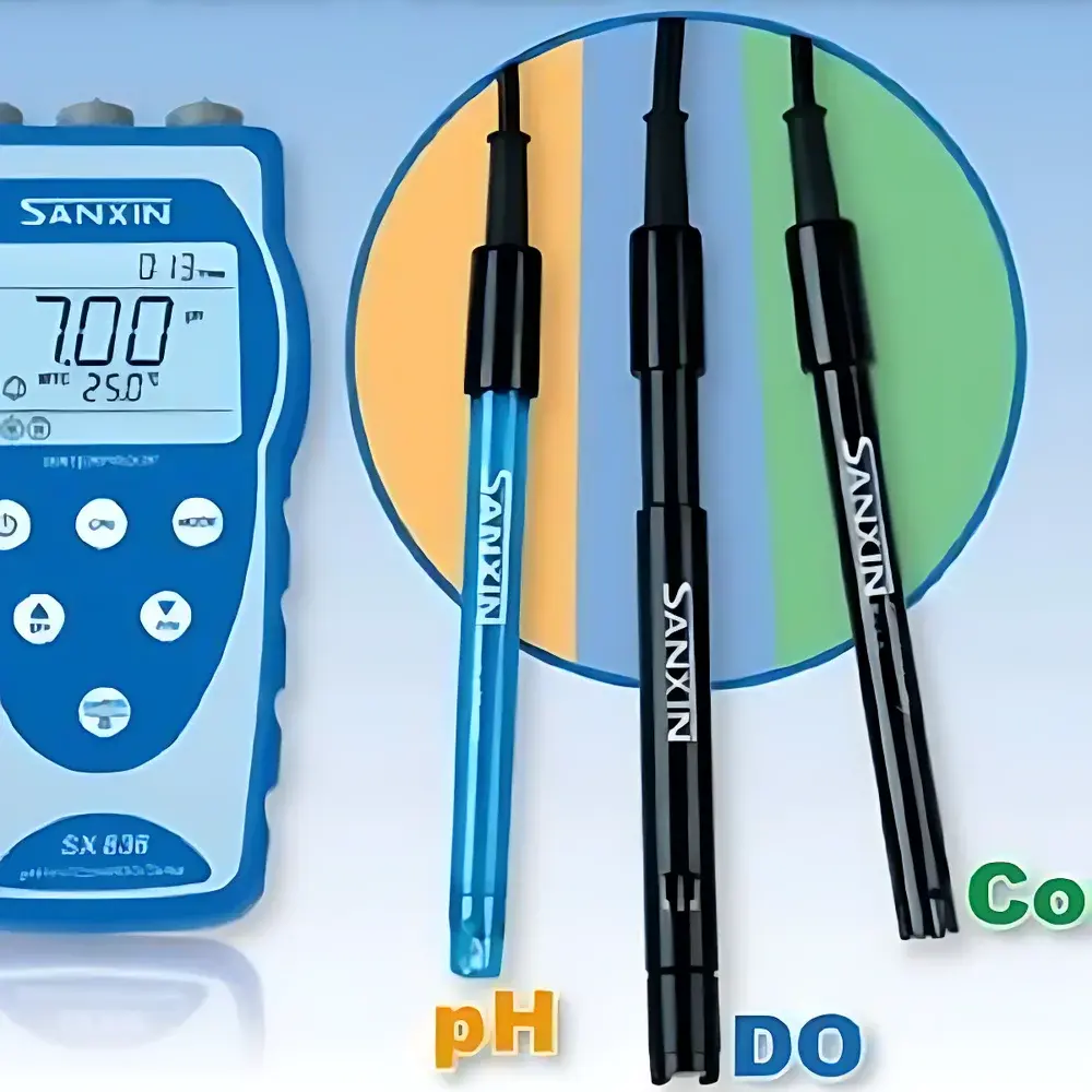 Sanxin SX836 Portable Multi-Parameter Meter (pH / Conductivity / Dissolved Oxygen)