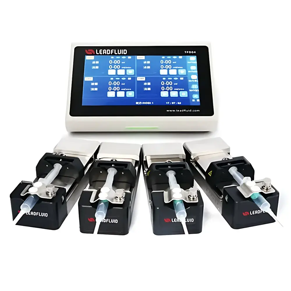 LeadFluid TFD04 Multi-Channel Laboratory Syringe Pump