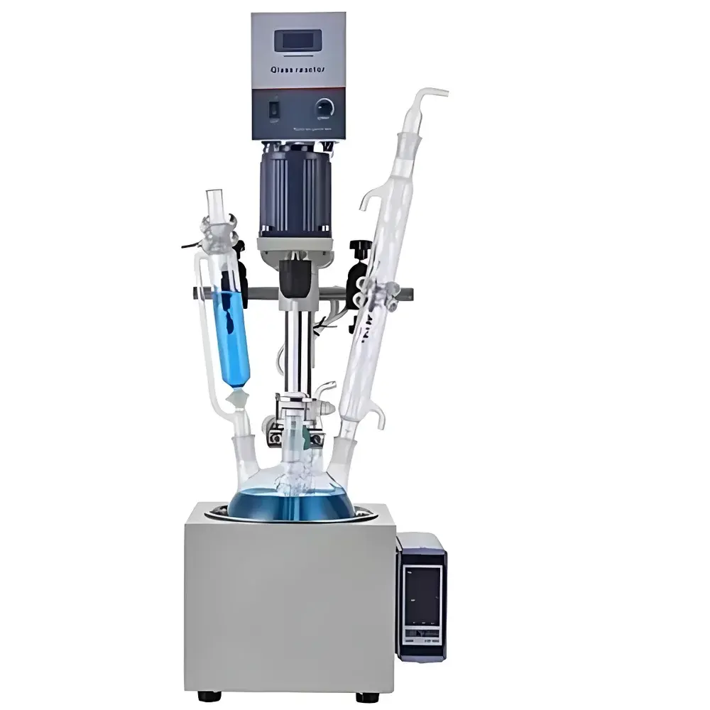 Gongyi Yuyi YDF Series Single-Layer Glass Reactor (1L, 2L, 3L, 5L)