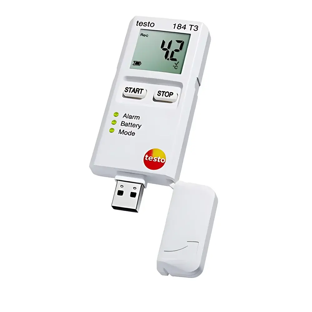 testo 184 T3-USB Temperature Data Logger (Model 0572 1843)