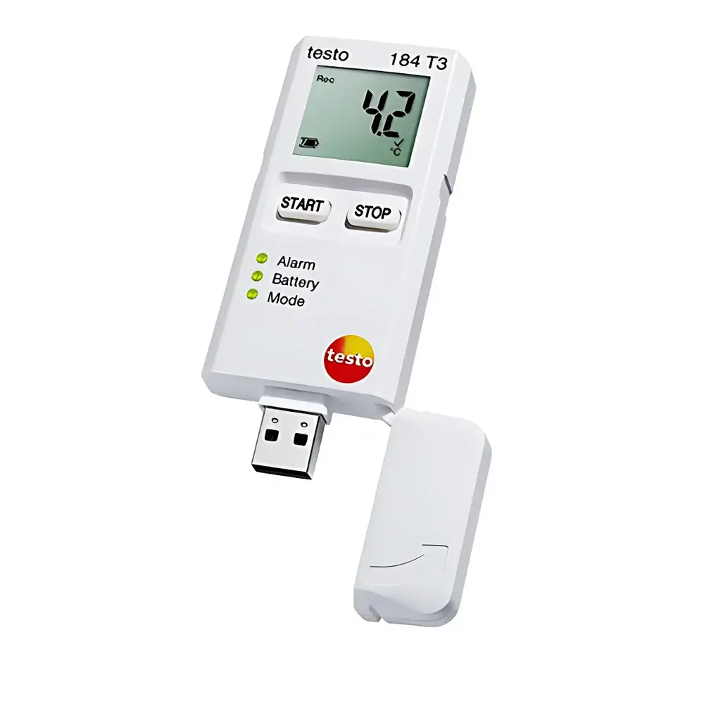testo 184 T3-USB Temperature Data Logger (Model 0572 1843)