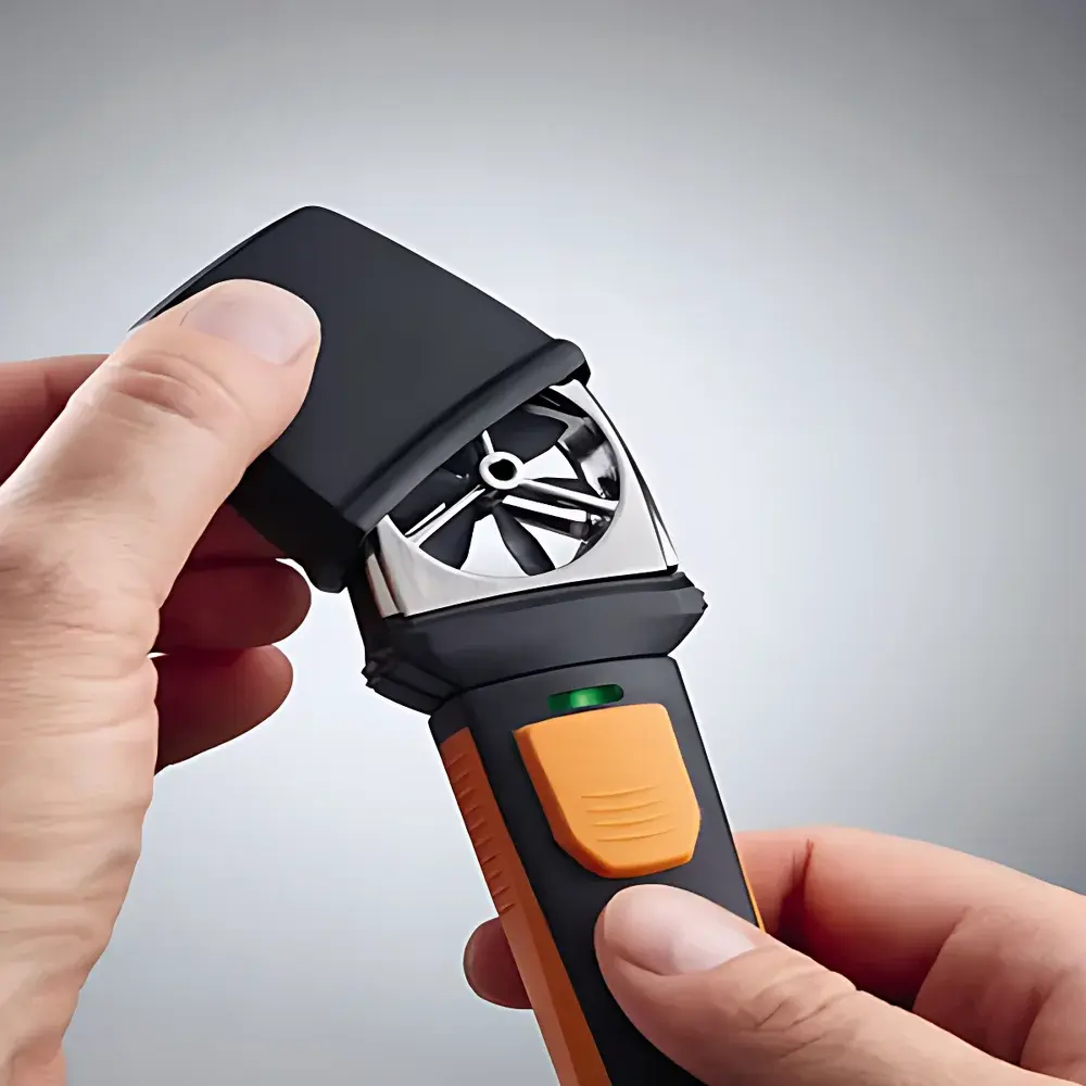 testo 410i Smart Wireless Mini Vane Anemometer