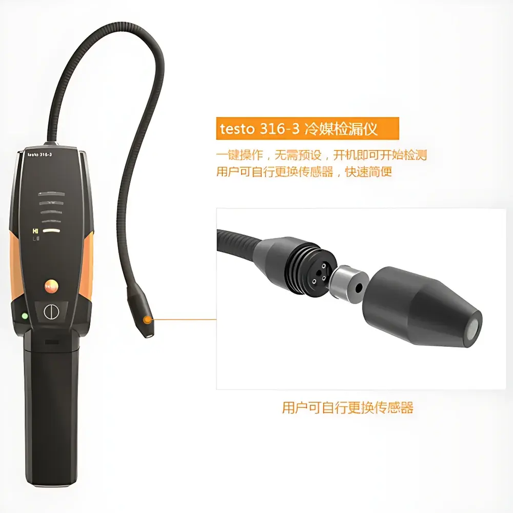 testo 316-3 Refrigerant Leak Detector (Model 0563 3163)