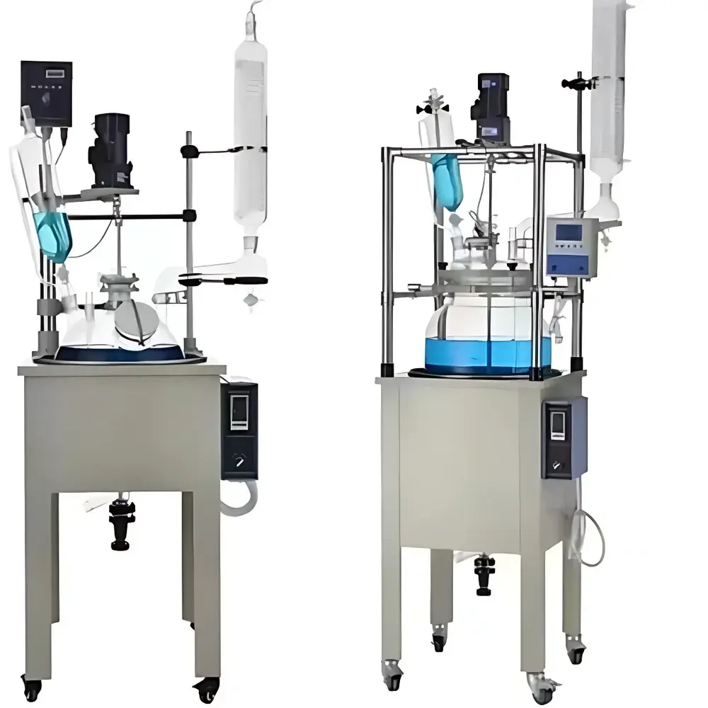 Gongyi Yuhua YDF Series Single-Layer Glass Reactor (1 L to 100 L Capacity)