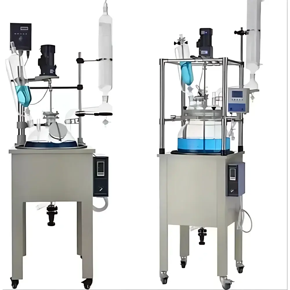 Gongyi Yuhua YDF Series Single-Layer Glass Reactor (1 L to 100 L Capacity)
